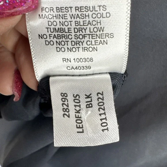 Peter Millar Black Polo Shirt Womens M UPF 50+ Sun Protection Performance - Picture 7 of 8